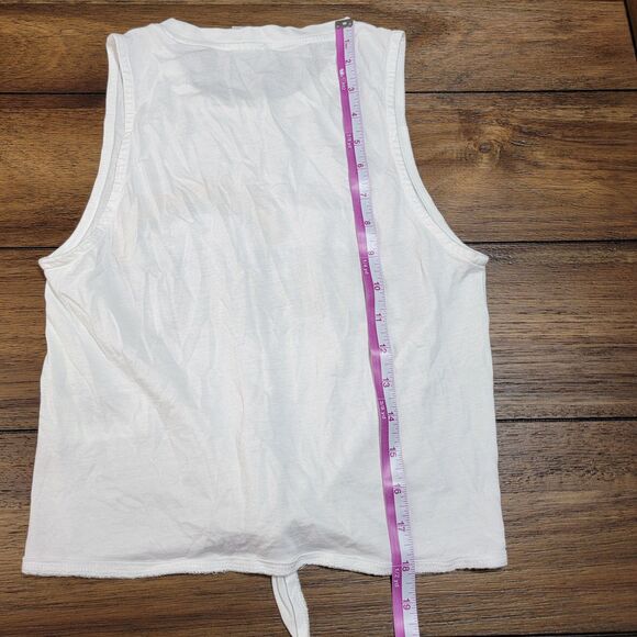 "Equality The Future Is Love" Graphic Sleeveless Top White - Size XS - Picture 5 of 6